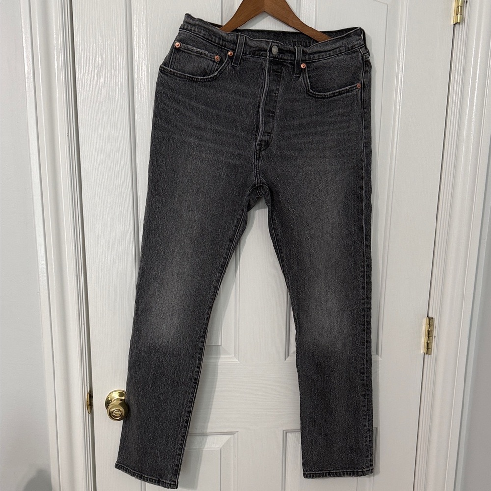 Levi’s Premium 501  - Women’s Black Washed Denim Jeans